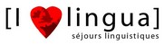 Logo I Love Lingua, séjours linguistiques